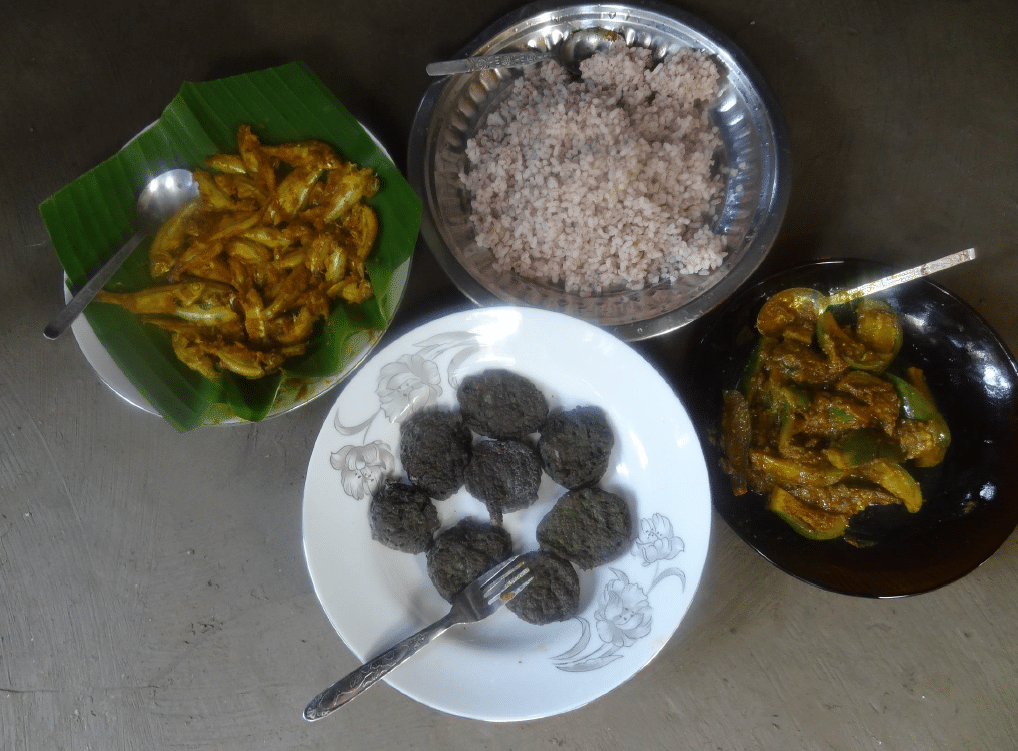 A meal in Bangladesh