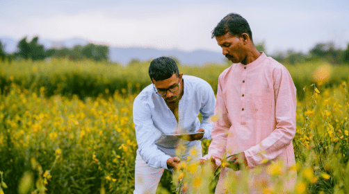 2 Indian scientists in the field